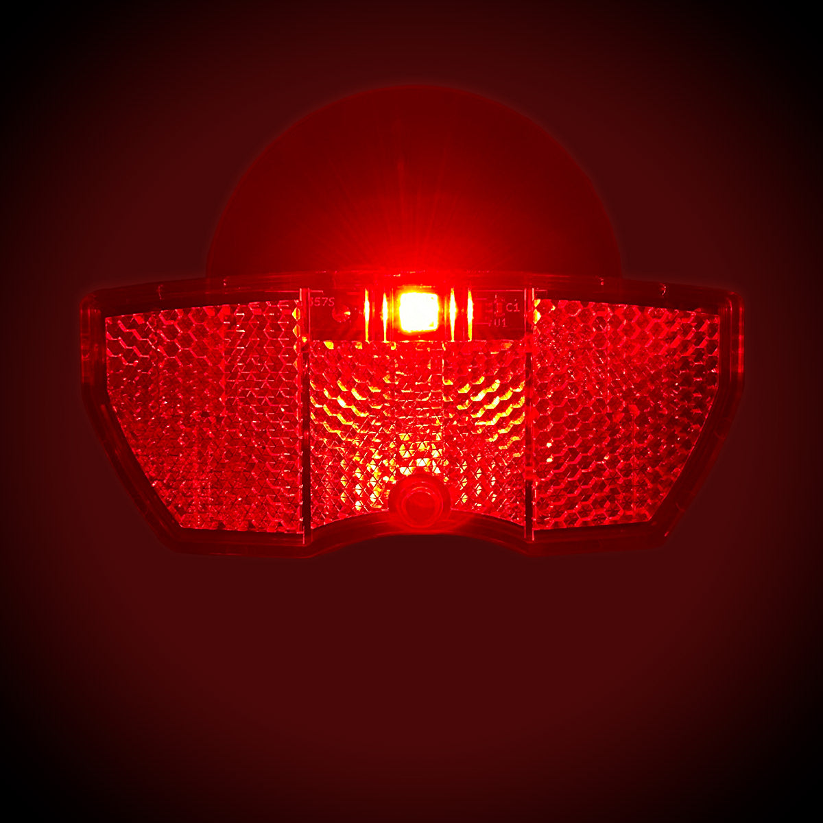 Lynx kleine led achterlicht 50-80 mm, incl batterijen