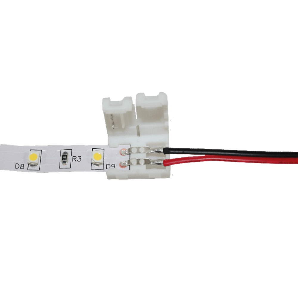 Cingoli verbindingsstuk voor led strip 8mm, voorbedraad met 15cm kabel