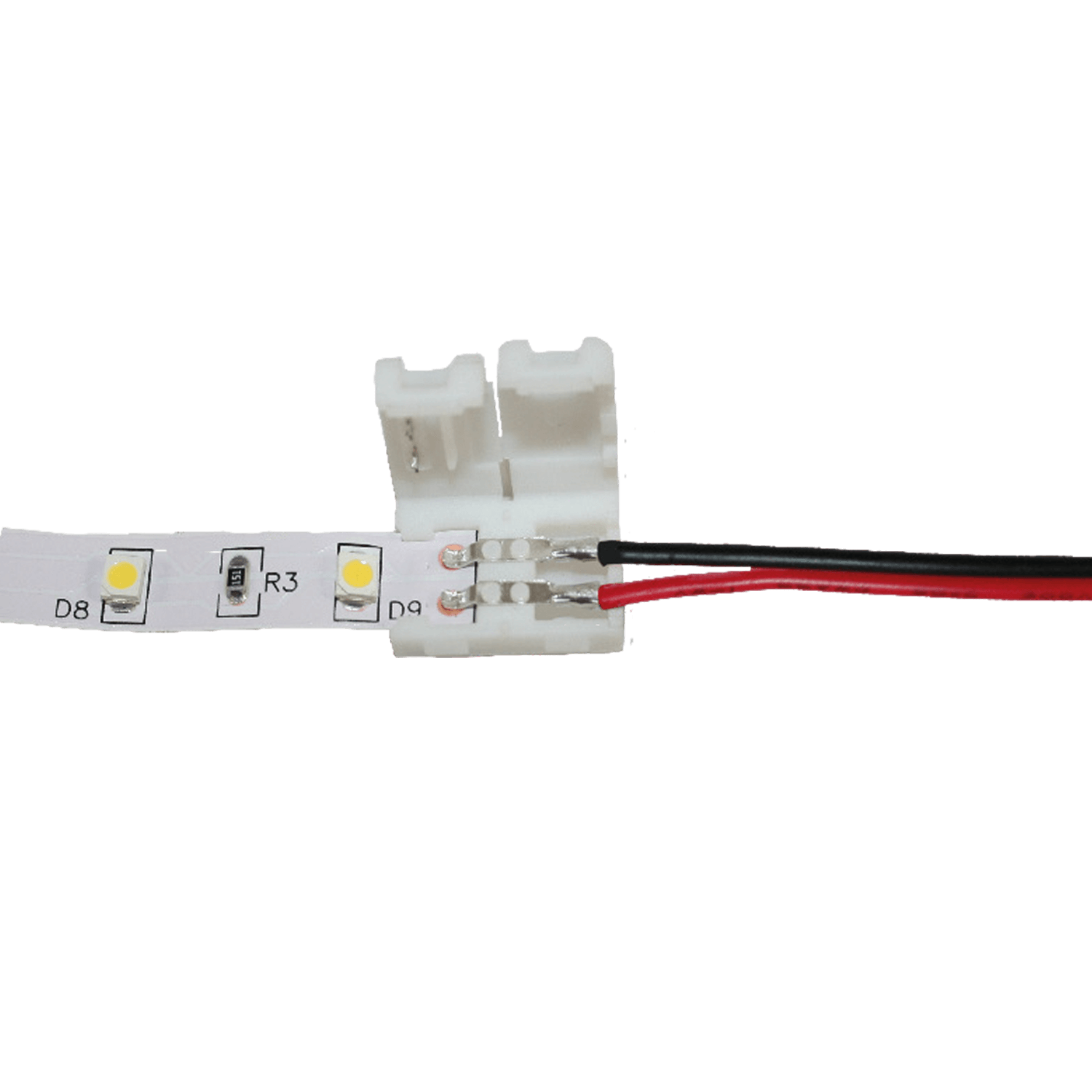 Cingoli verbindingsstuk voor led strip 8mm, voorbedraad met 15cm kabel