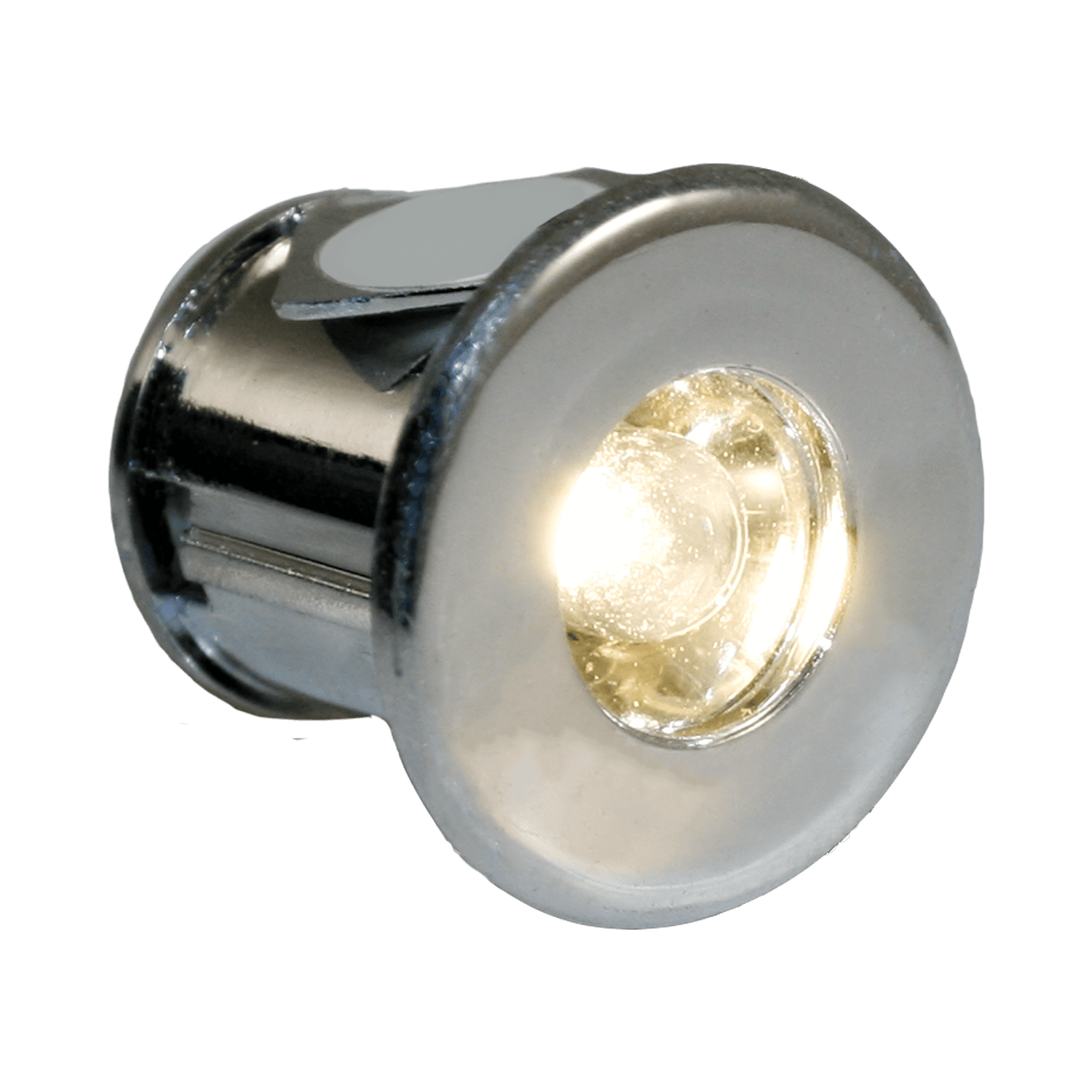 Campio mini inbouwspot - ece r10 - chroom - zonder verkoopverpakking