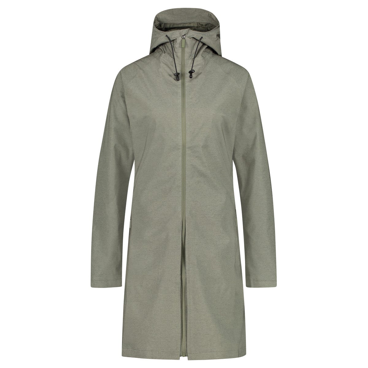 Puch seq regenjas dames olive groen