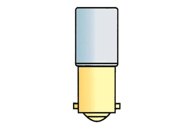 Buislamp ba9s 12v halogeen - 4w - zonder verkoopverpakking