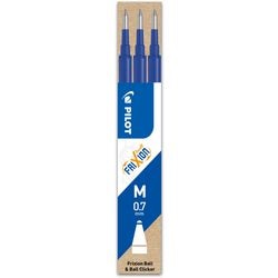 Navulling voor rollerballpen pilot frixxion ball clicker blauw medium 3 stuks