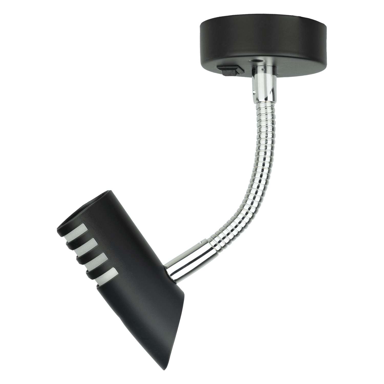 Sao wandlamp met flexibele arm - zwart - zonder verkoopverpakking