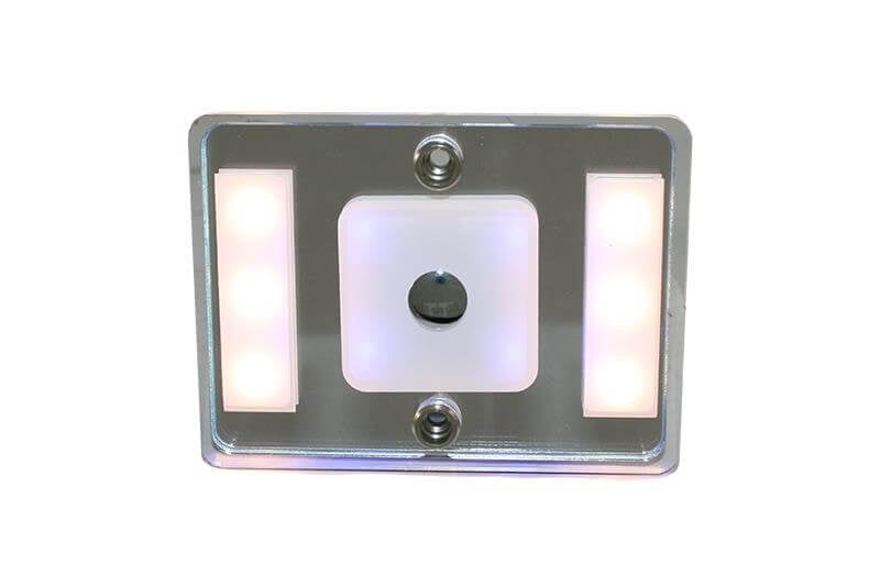 Almond led wand- en plafondlamp 11-15v met normaal en nacht licht