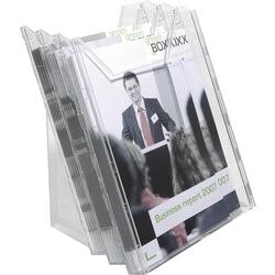 Folderhouder durable 858019 polysterol 242x217x291mm 3xa4 zwart