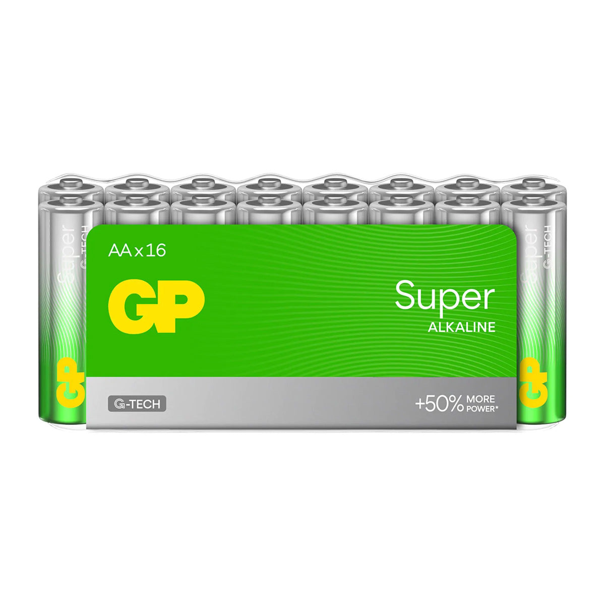 GP Superalkaline AA-batterijen 16PK