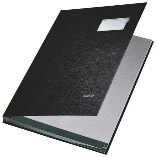 Handtekeningenboek leitz a4 zwart