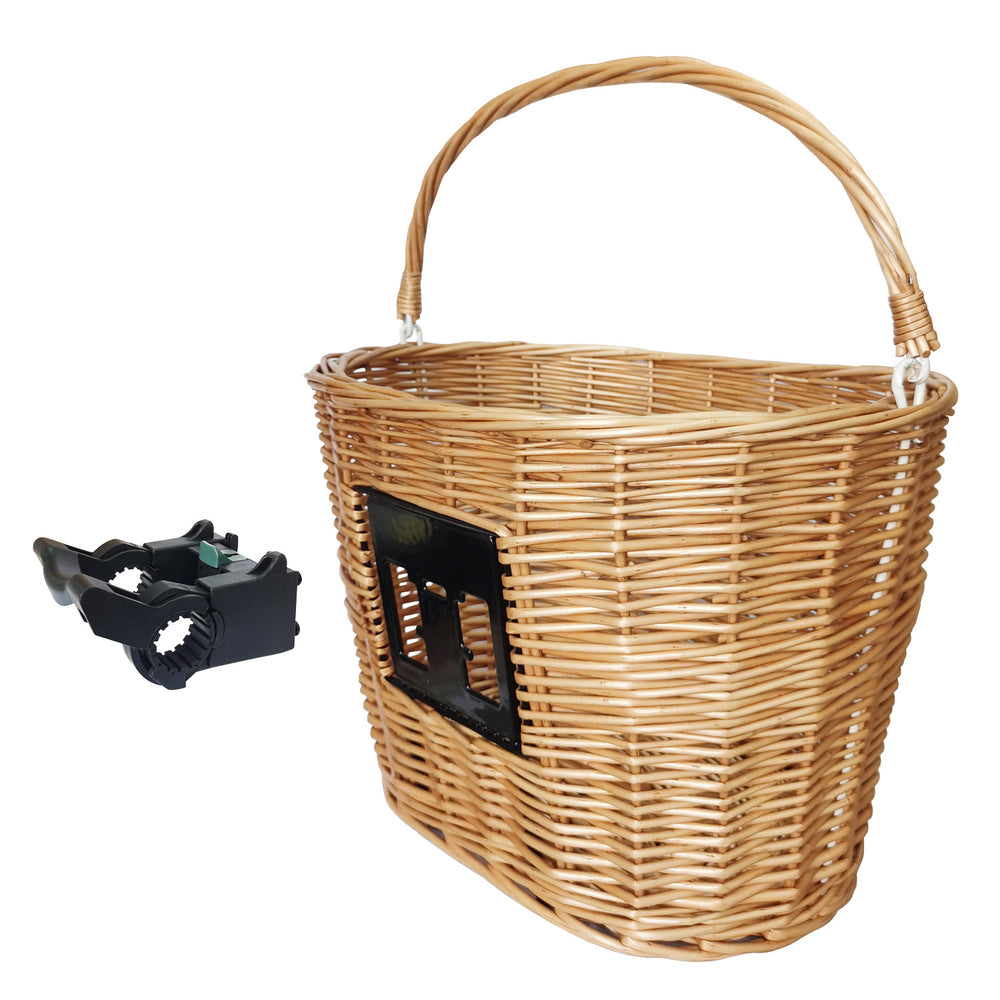 Panier à vélo en osier M-Wave Eco - amovible