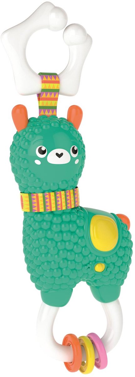 Clementoni baby vrolijke alpaca rammelaar met licht en geluid