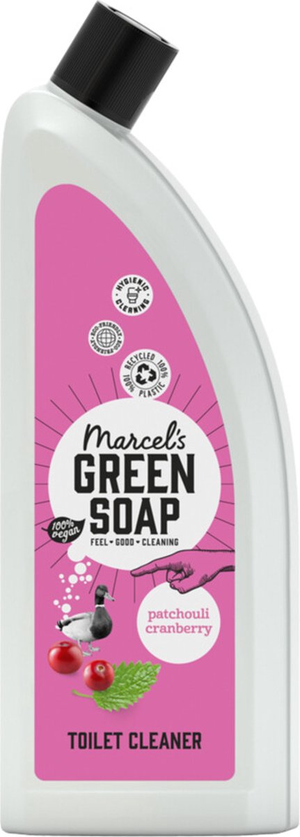 Marcel's green soap toiletreiniger patchouli cranberry