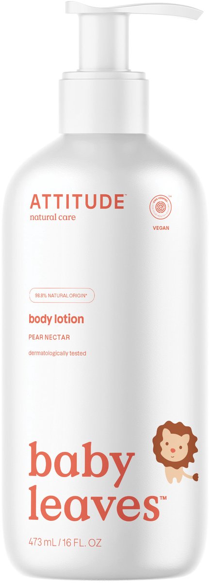 Attitude - baby leaves body lotion pear nectar
