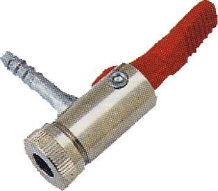 Coming soon bandenpompnippel toggle_lever_plug 6mm f.luftpruefer