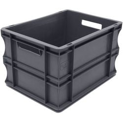 Transportbak viso 40x30x22 cm grijs