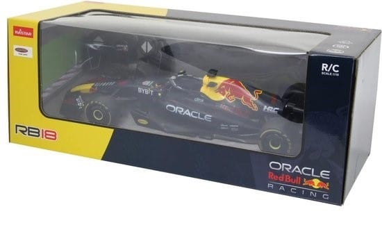 Rastar rc formule 1 red bull rb18 max verstappen 1:18