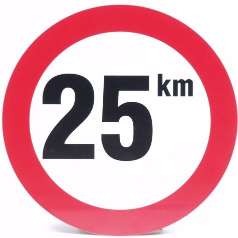 Bordje 25 km pu