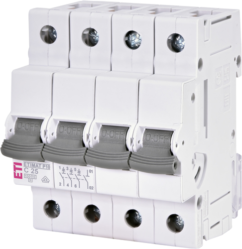 Eti installatie automaat c20 10ka 3p+n
