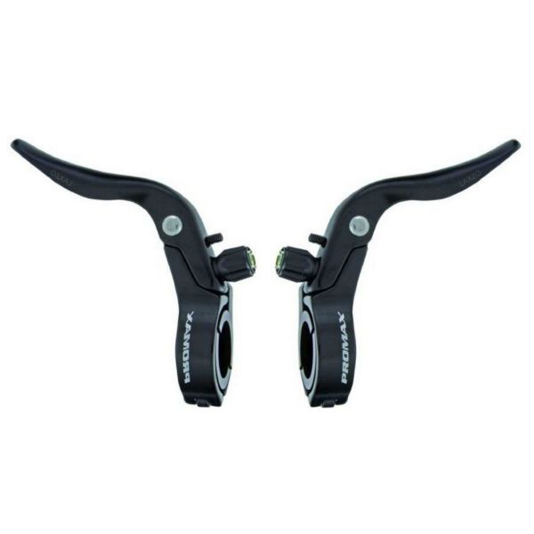remgrepenset V-brake 2-vinger zwart 2-delig