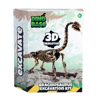Dinobasis dinobasis dino uitbikken brachiosaurus 3d set