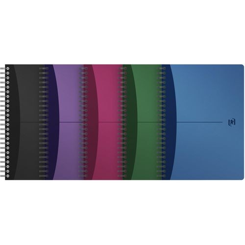 Spiraalschrift urban mix oxford pp a5 gelinieerd 90g m2