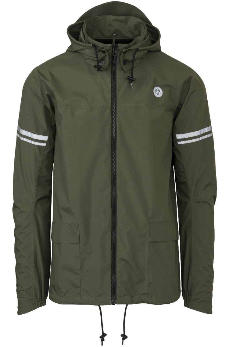 Puch original regenjas essential army green