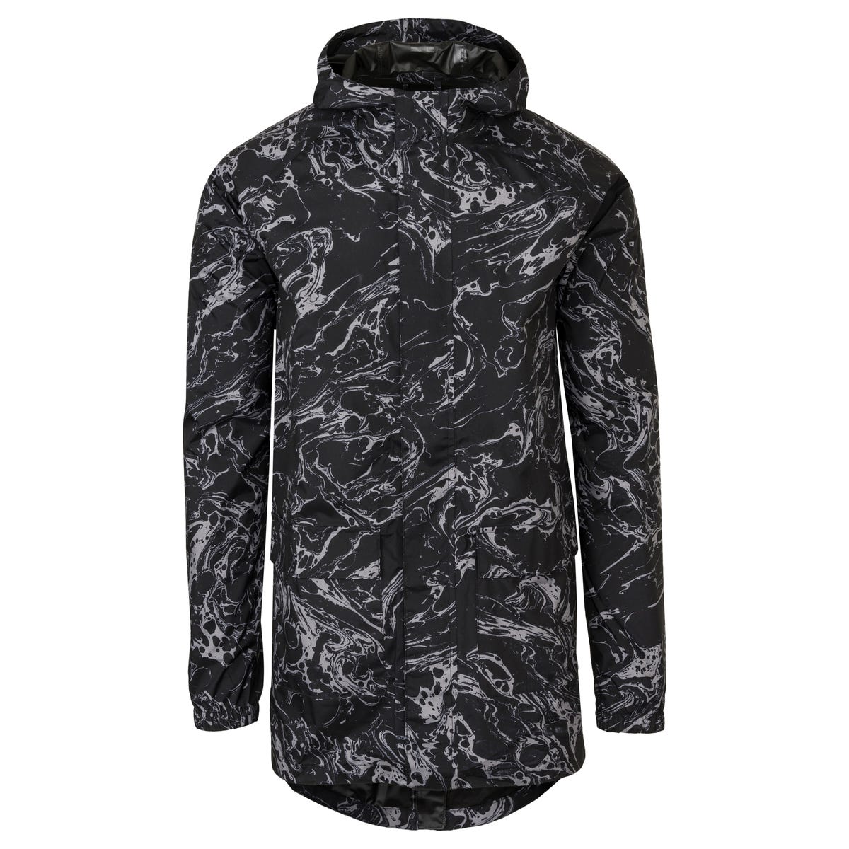 Motion rain parka regenjas leopard