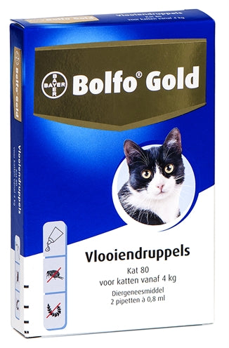 Bolfo Gold cat flea drops