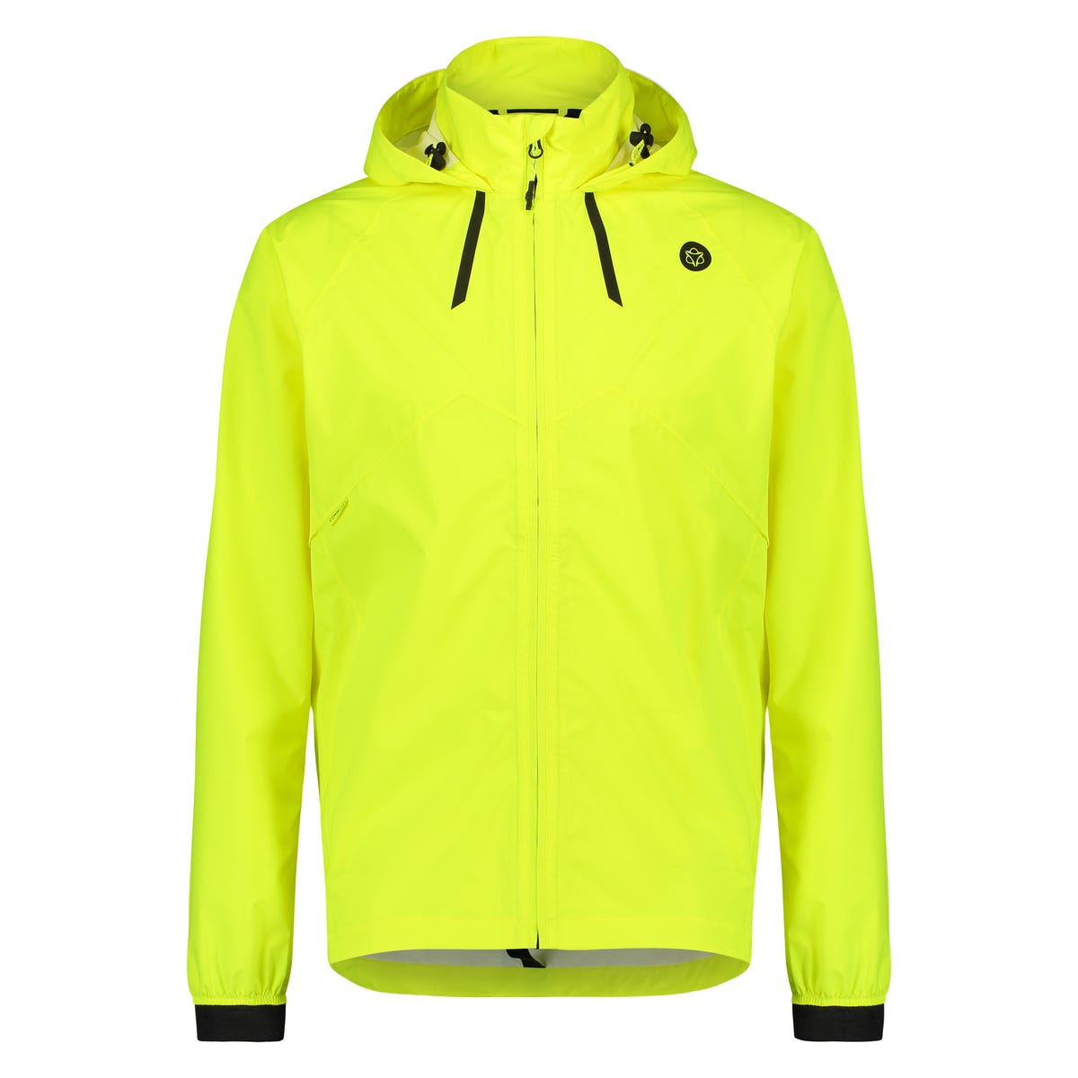 Puch compact regenjas commuter heren hi-vis geel