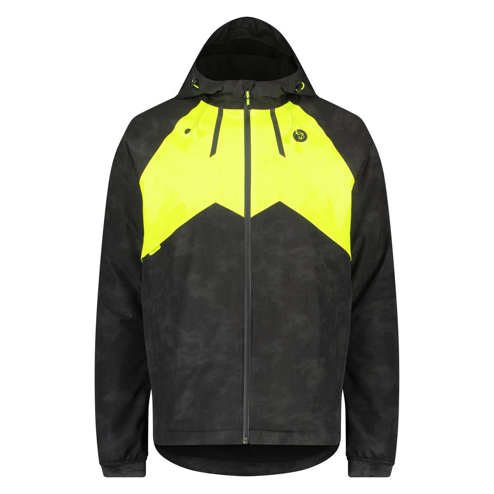 Puch winter regenjas commuter heren hi-vis reflectie hivis