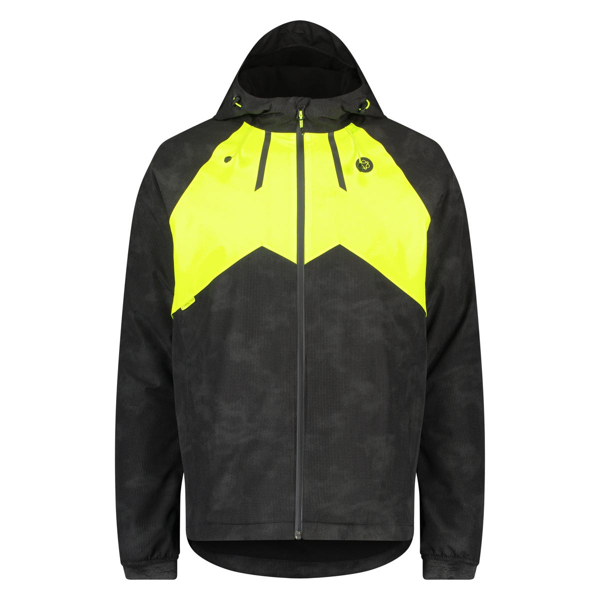 Puch winter rain jacket commuter women hi-vis reflection