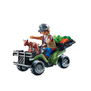 Playmobil 71041 stadsboerderij quad