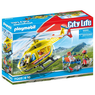 Playmobil city 71203 reddingshelikopter