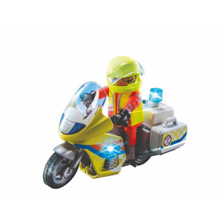 Playmobil City Life Noodmotorfiets met zwaailicht 71205