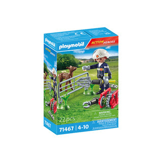 Playmobil actiehelden dierenbescherming brandweer - 71467