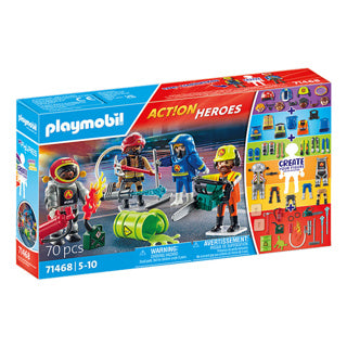 Playmobil action heroes my figures brandweer - 71469