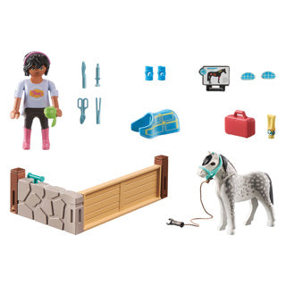 Playmobil 71497 paarden van waterval paardentherapeut