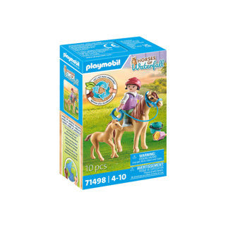 Playmobil 71498 paarden van waterval soort met pony