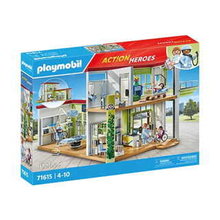 Playmobil action heroes nieuw ziekenhuis - 71615