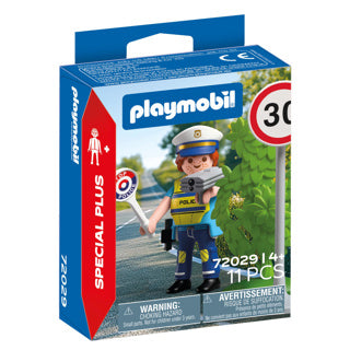 Playmobil specials politieagent met snelheidsradar - 72029