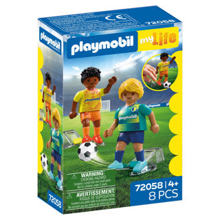 Playmobil 72058 voetbalspelers | 2 stuks