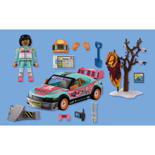 Playmobil – 72062 – raceauto speelset – 68-delig – sportactie