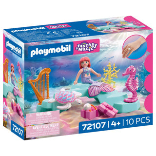 Playmobil fantasy magic zeemeermin met geschenk - 72107