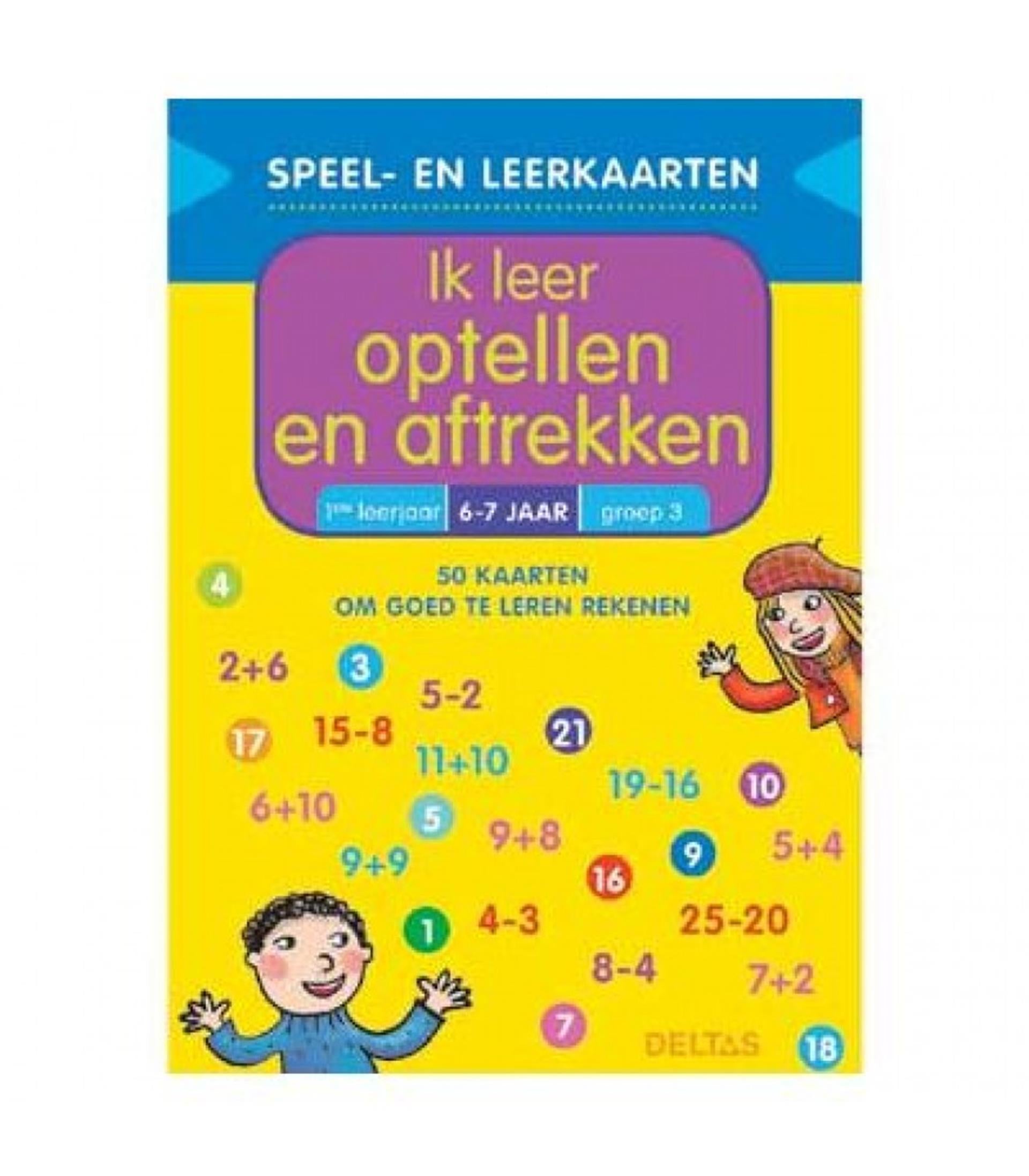 Speel- en Leerkaarten - Ik Leer Opellen en Aftrekken (6-7)