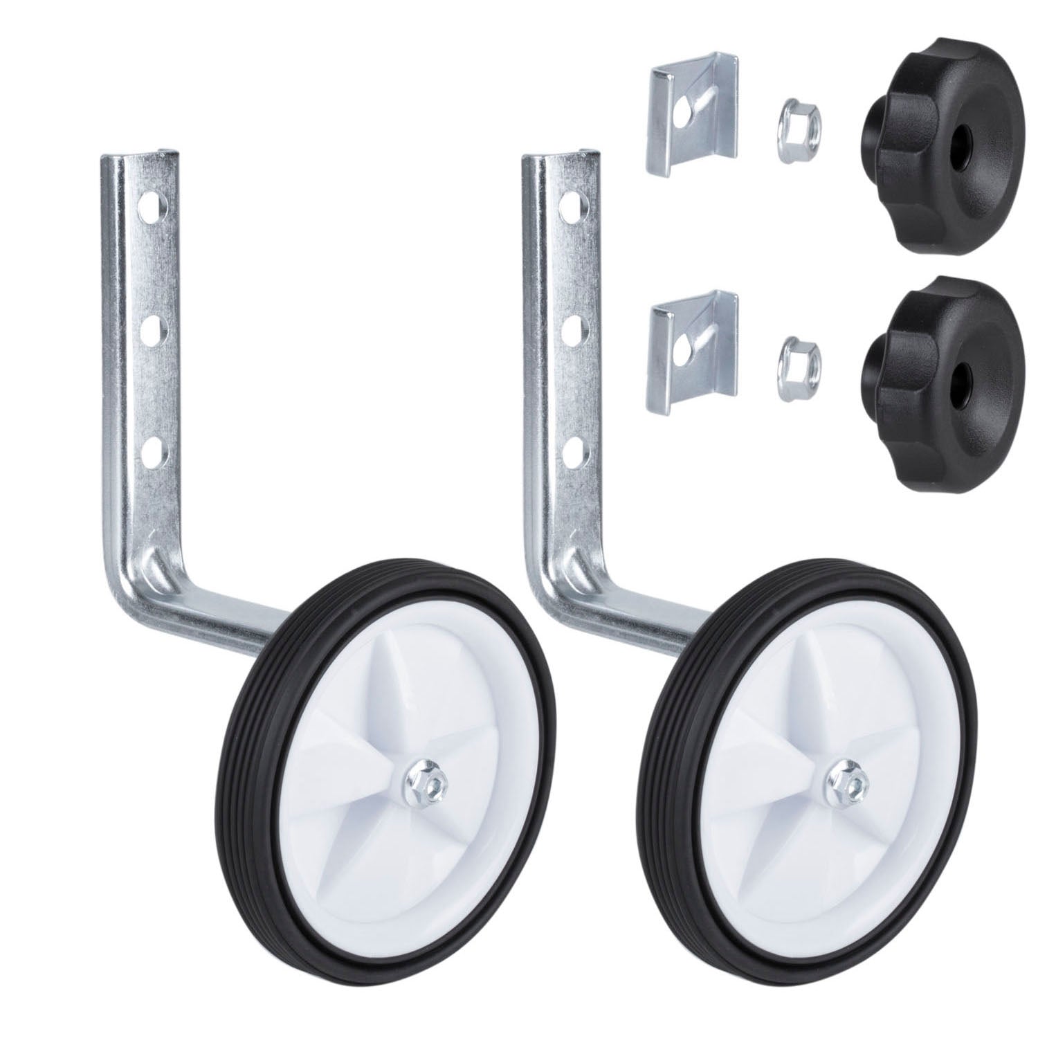 Trail-gator flip-up training wheels