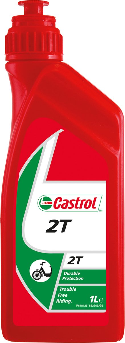 Huile Castrol 2T 1 litre d'huile minérale (au lieu de Super TT)