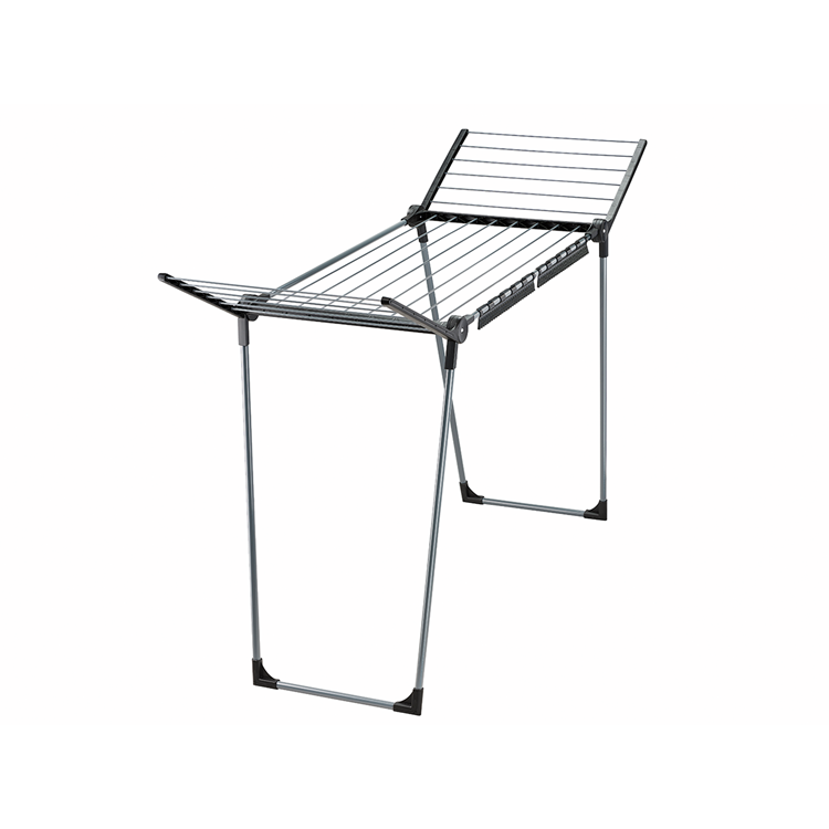 Leifheit droogrek pegasus - 150 solid slim - black - antraciet