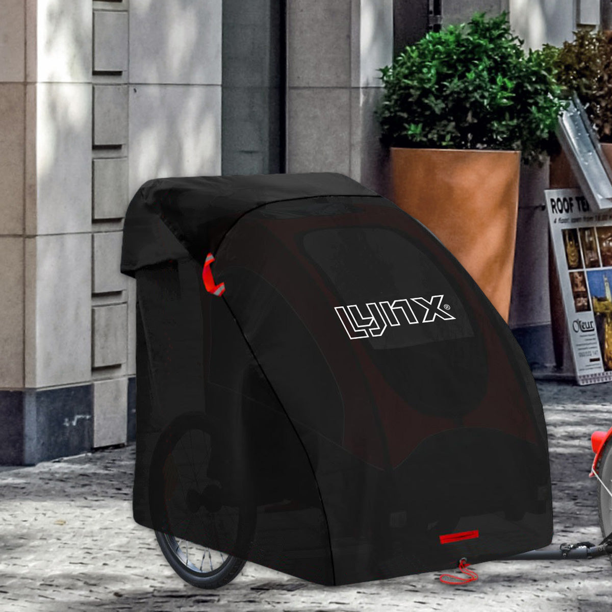 Lynx Fietstrailer afdekhoes Fietskar beschermhoes