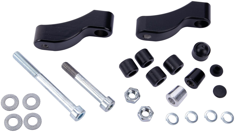 Spec-x spiegelverlenging adapter handlebar spgl sp black