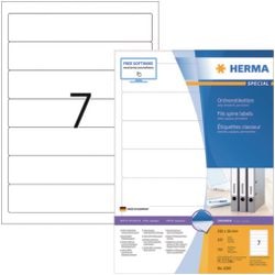 Etiketten herma