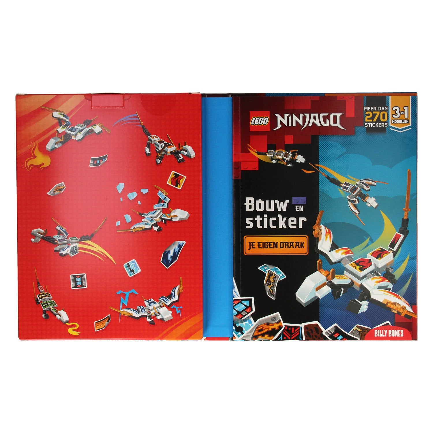 LEGO Ninjago Bouwsticker je eigen Draak 3in1 Modellen